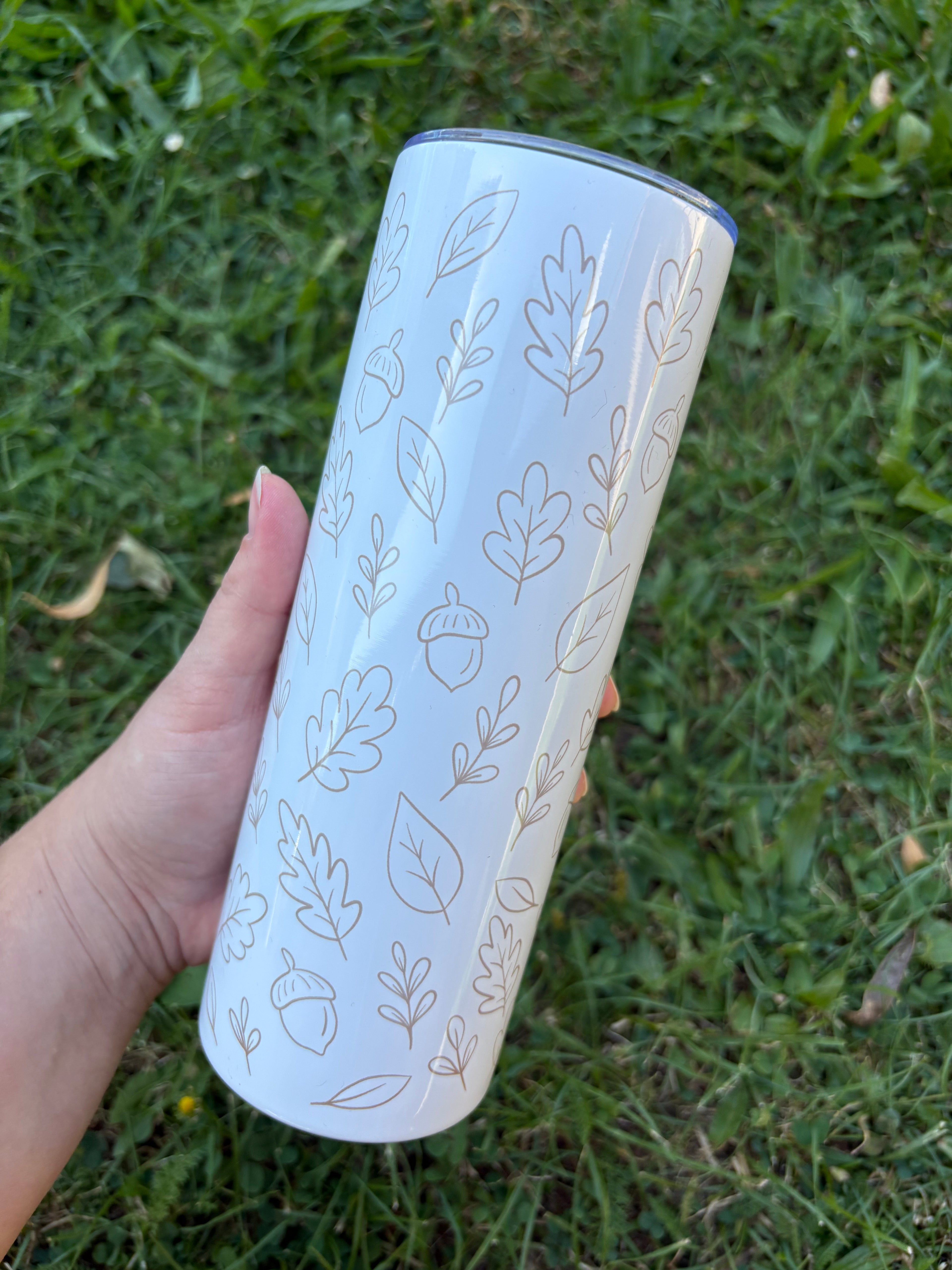 Termokelímek Béžové listy