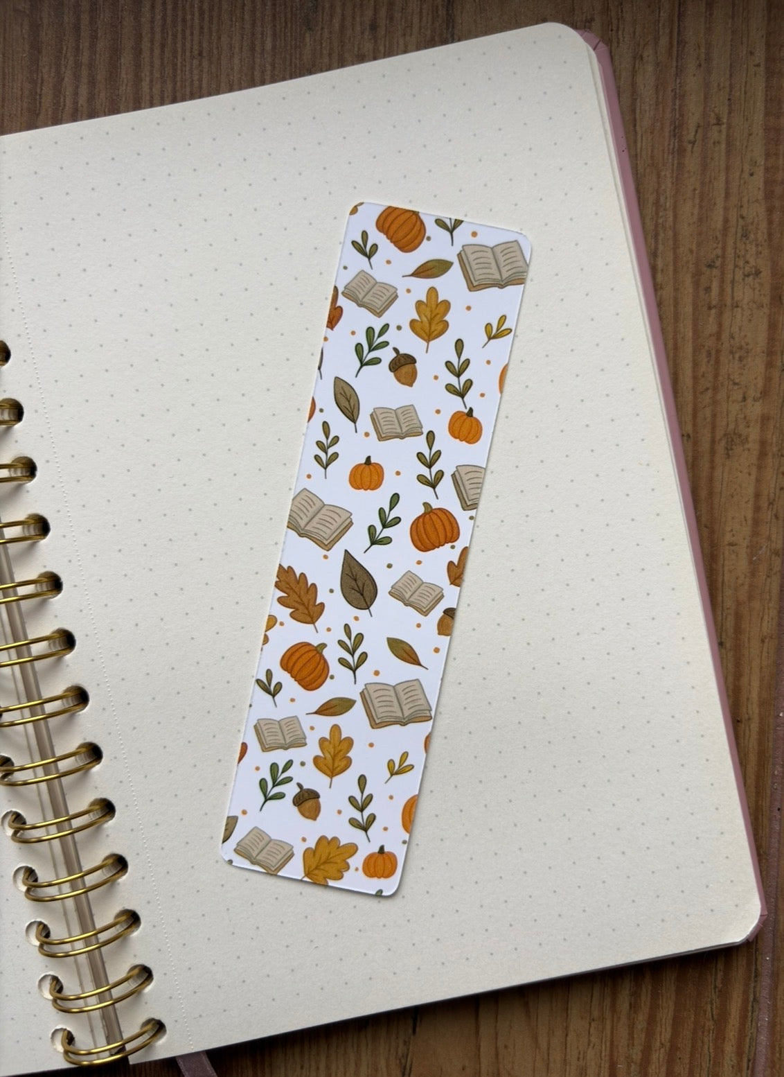 Záložka Podzimní knihy