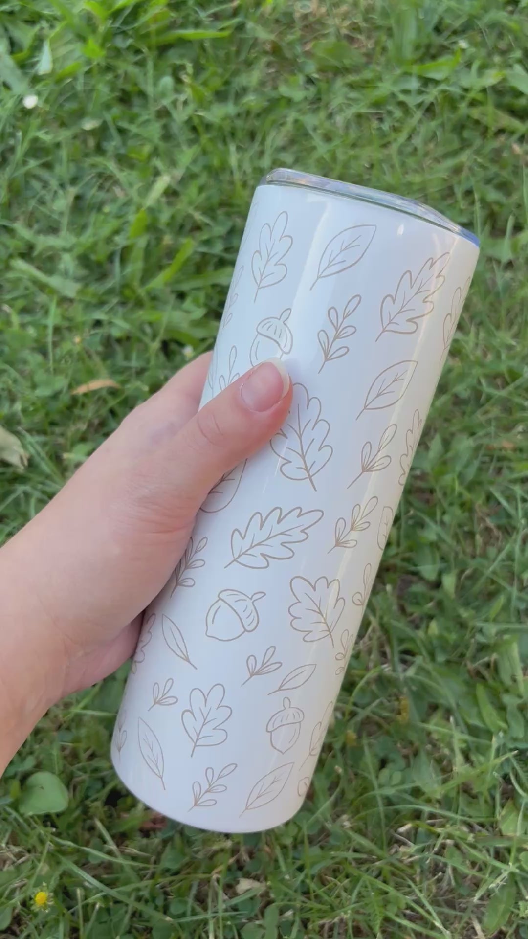 Termokelímek Béžové listy