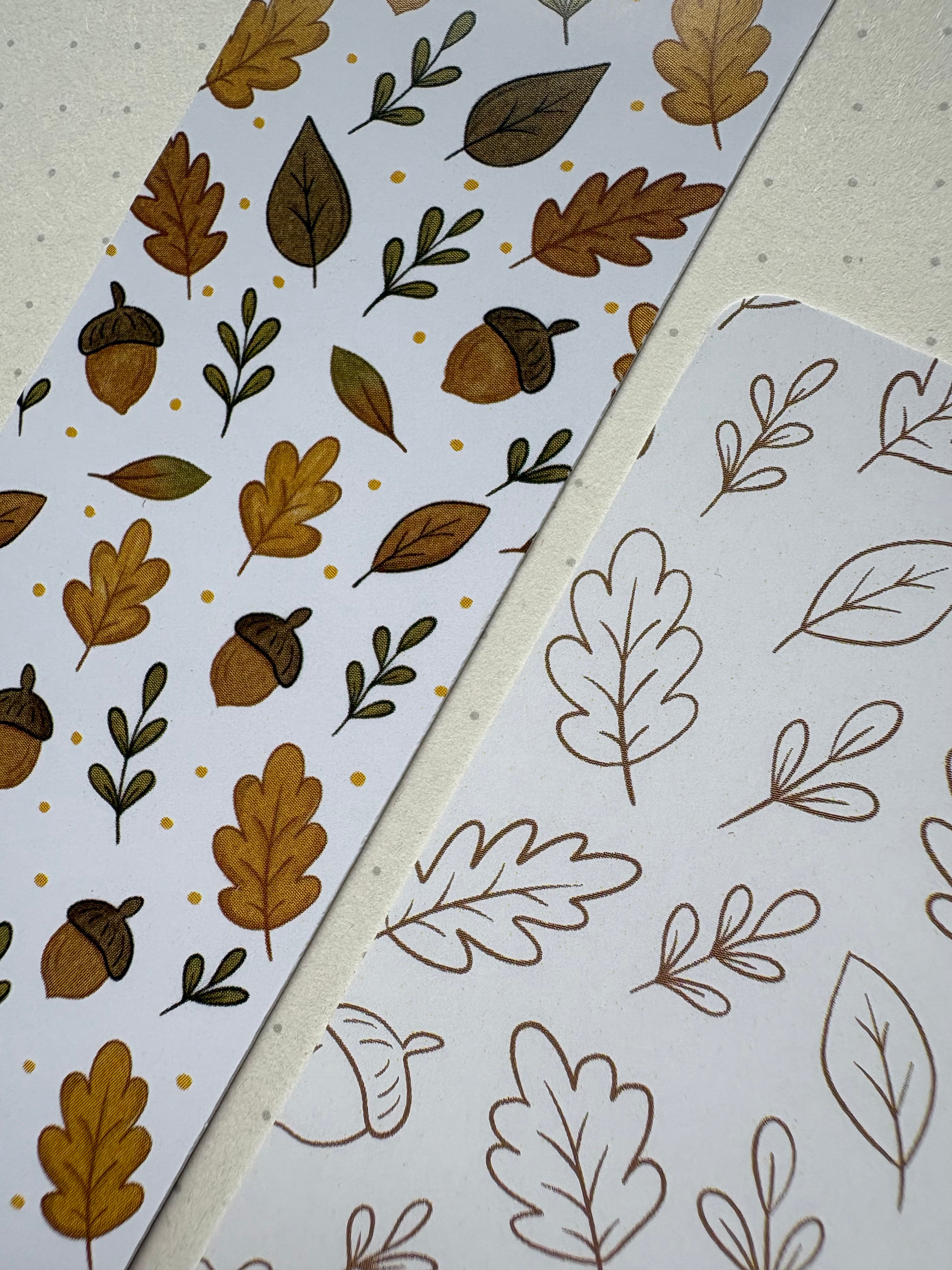 Záložky set Žaludy